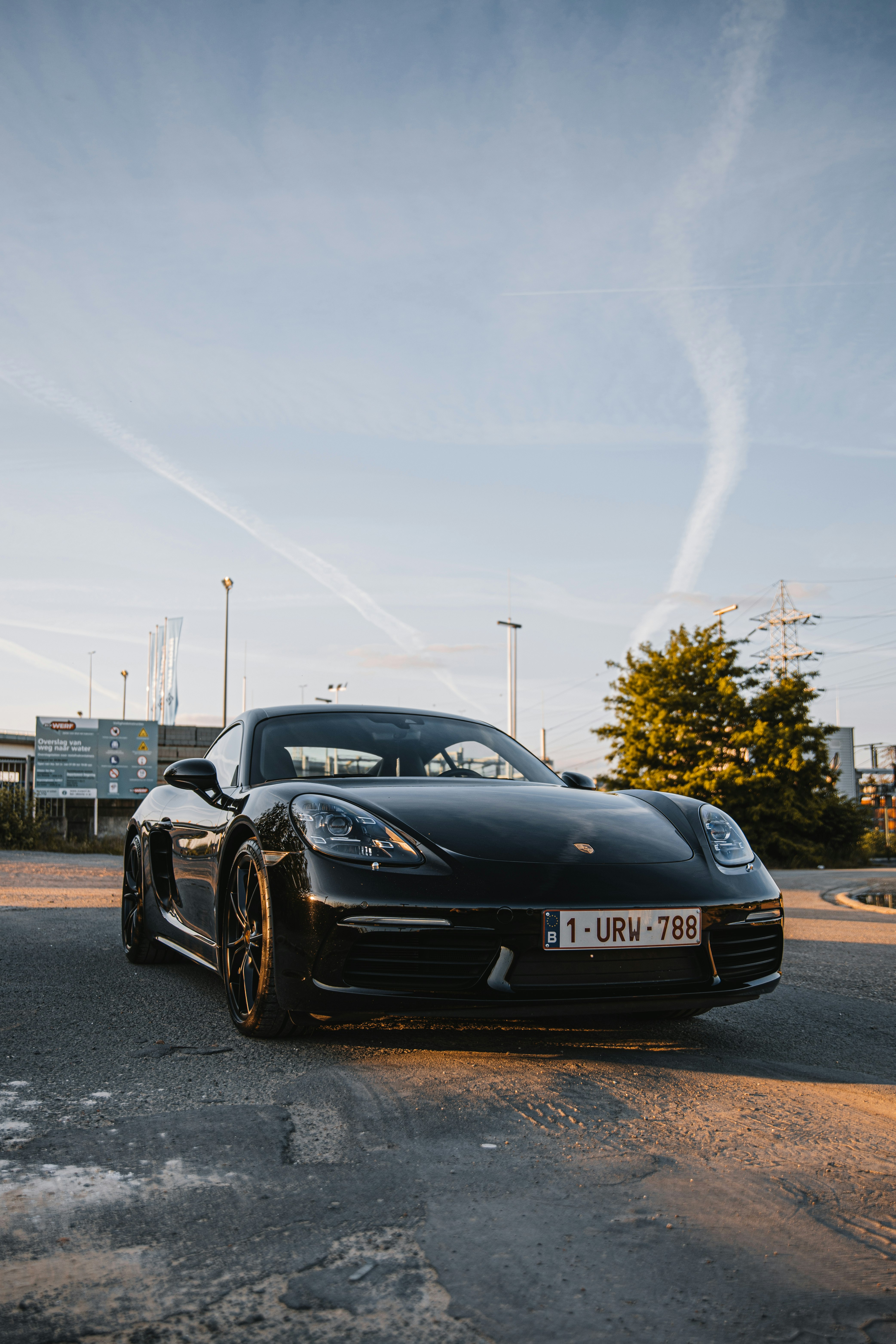 black porsche 911 on road during daytime